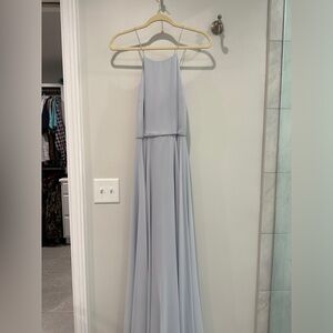 Jenny Yoo Luca Bridesmaid Dress. Whisper blue.